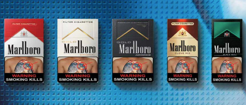 Marlboro Red and Marlboro Gold product range for wholesale buyers